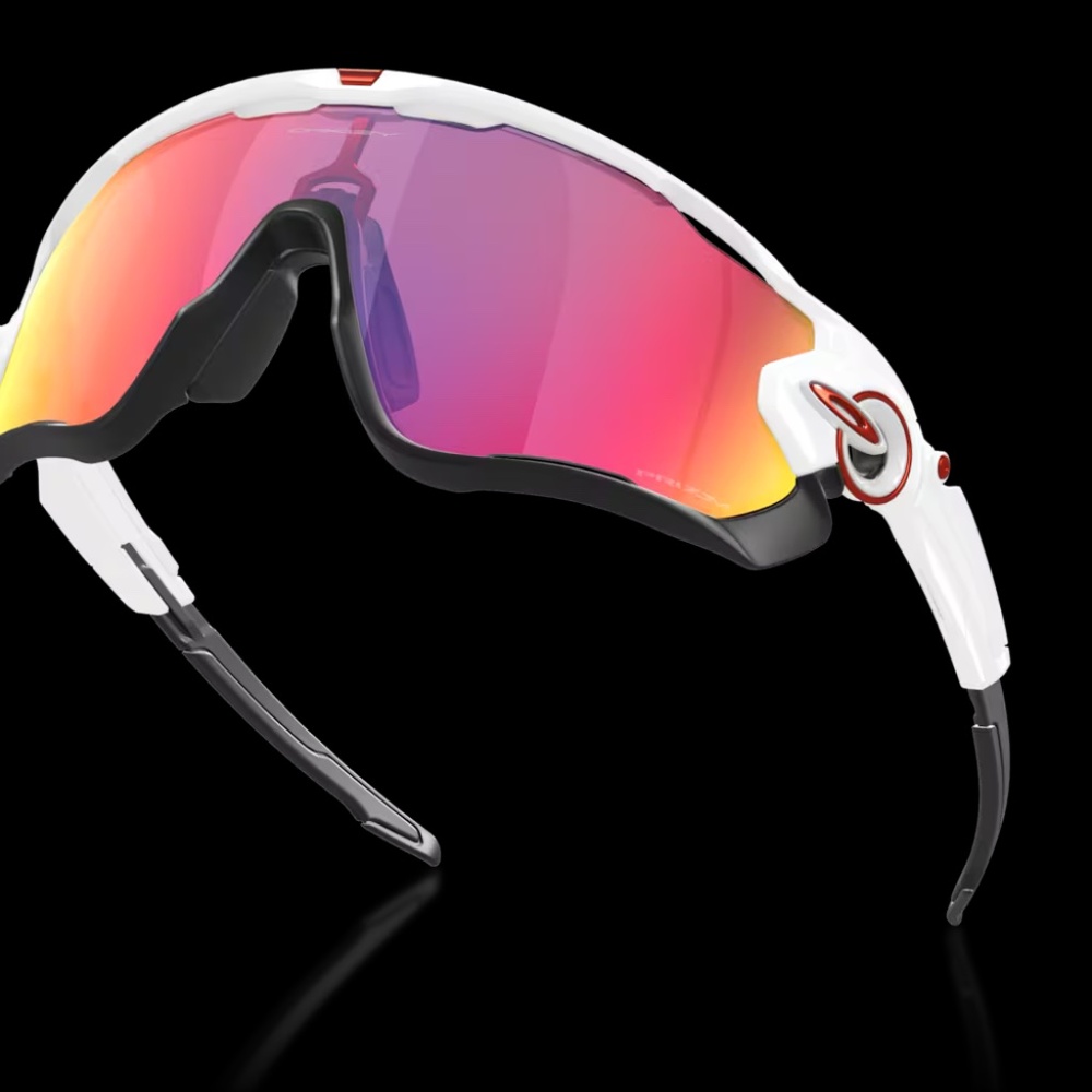 OAKLEY Jawbreaker Polished White frame with Prism lens + Oakley case and lens - Picture 8 of 8